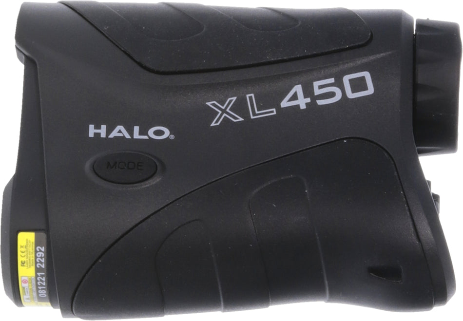 Halo Optics HALHALRF0096 XL 450 Black 6x Laser Rangefinder 450 yd Max AI Angle Intelligence Scan Mode