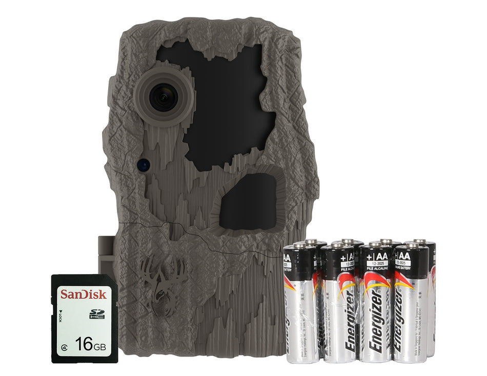 Wildgame Innovations Spark 2.0 18MP Trail Camera with Lightsout Technology Combo