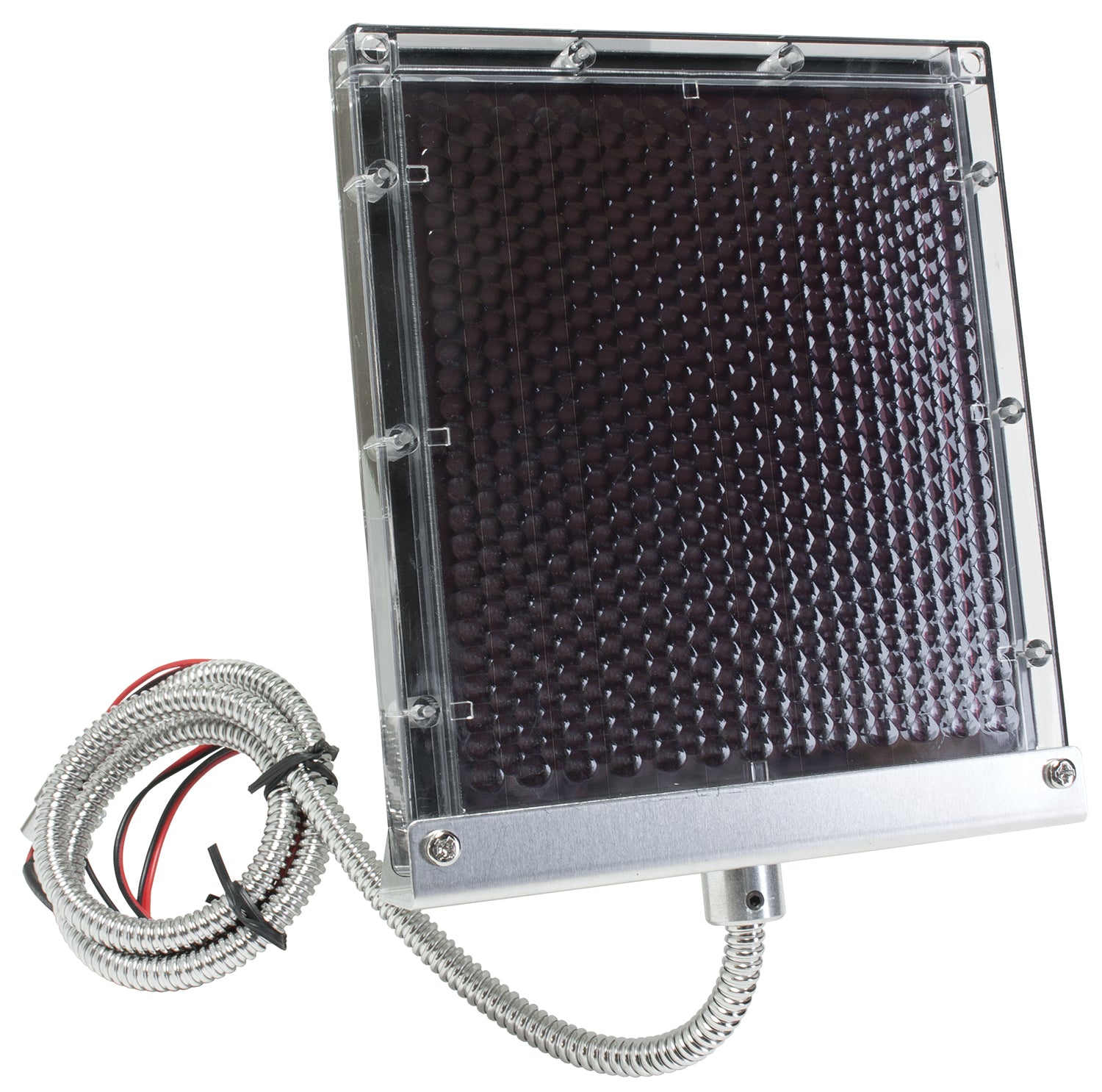 Wildgame Innovations Edrenaline Solar Panel 12V Feeder Battery Charger Silver