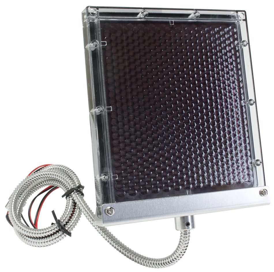 Wildgame Innovations Edrenaline Solar Panel 12V Feeder Battery Charger Silver