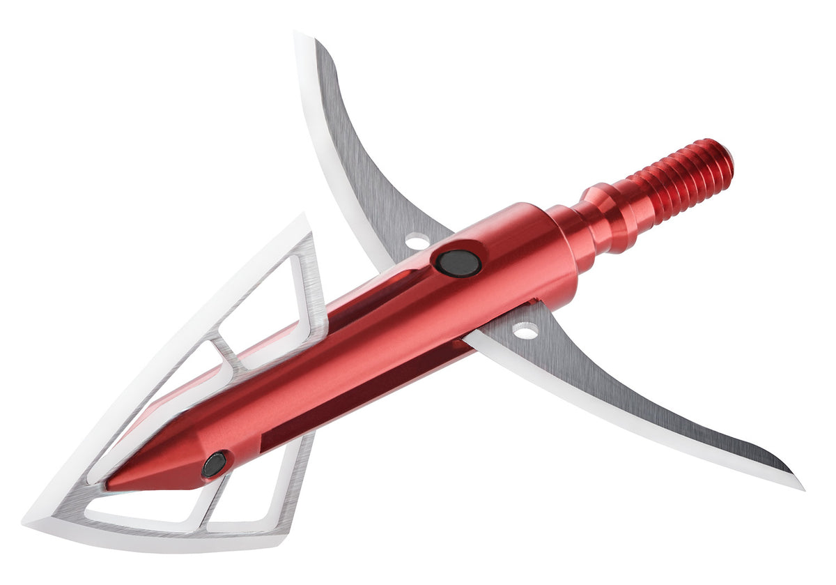 Bloodsport Gravedigger Extreme Cut-On-Contact Hybrid Mechanical Broadhead 100 Grain 3-Pack BLS10821