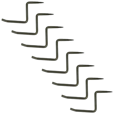 Ameristep AMSAMEAC0100 4" Self-Tapping Tree Steps Black 8 Pack