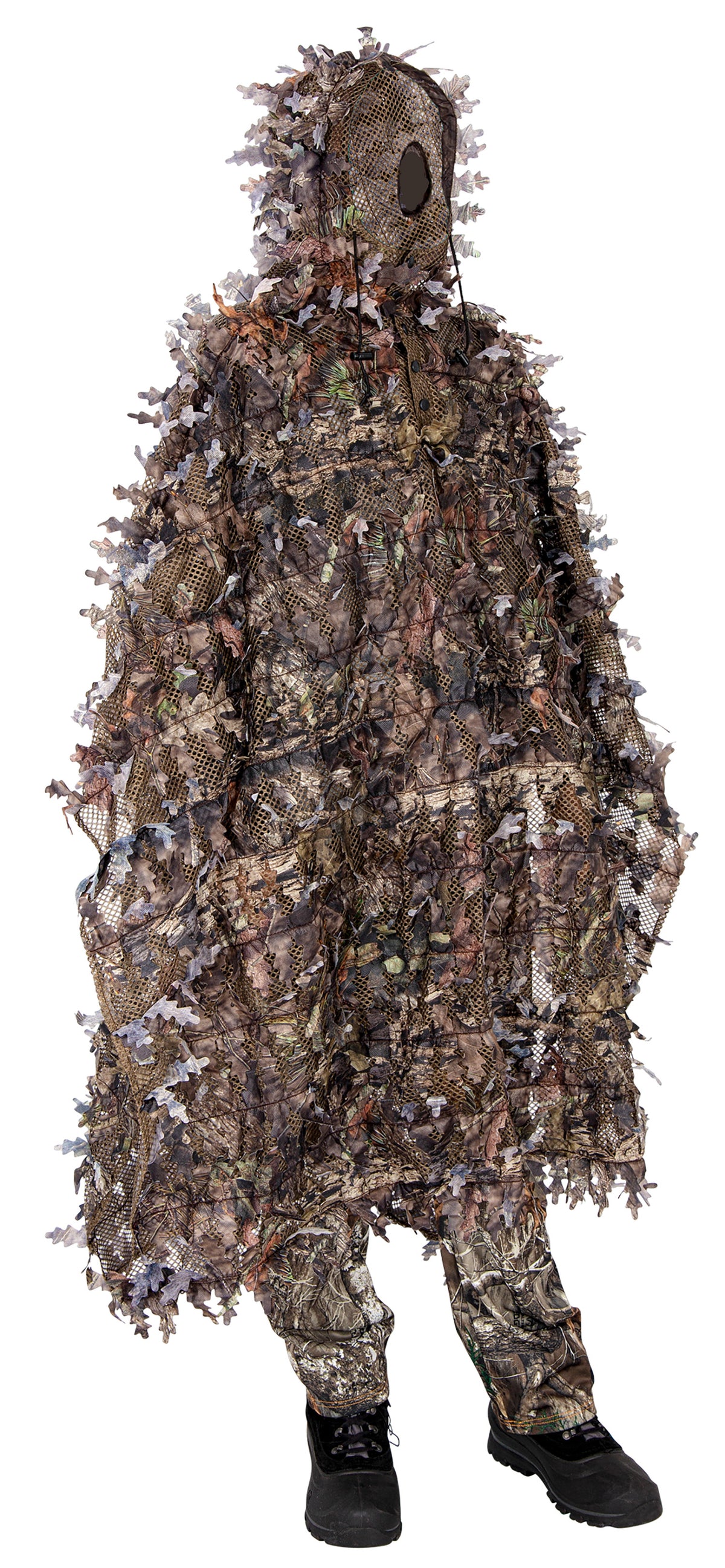 Ameristep AMSAMEAC0203 Mossy Oak Break-Up Country 3D Leafy Concealment Poncho One Size