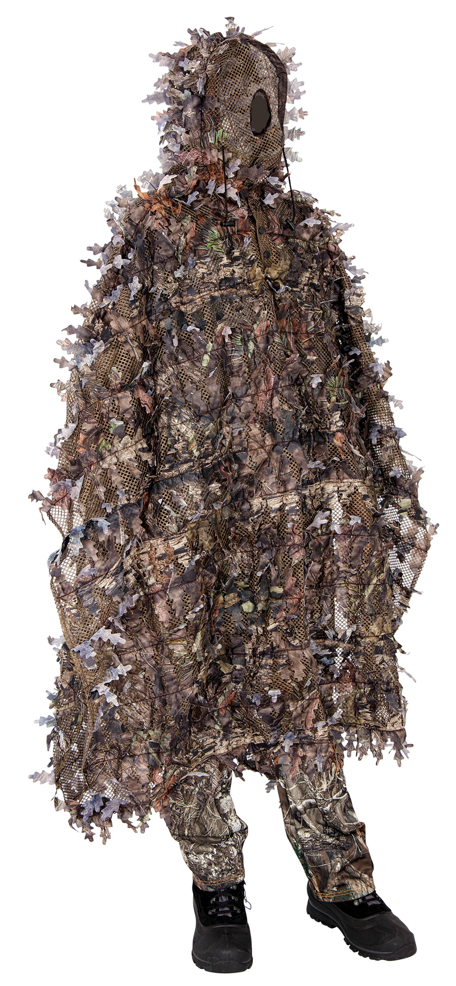 Ameristep AMSAMEAC0203 Mossy Oak Break-Up Country 3D Leafy Concealment Poncho One Size