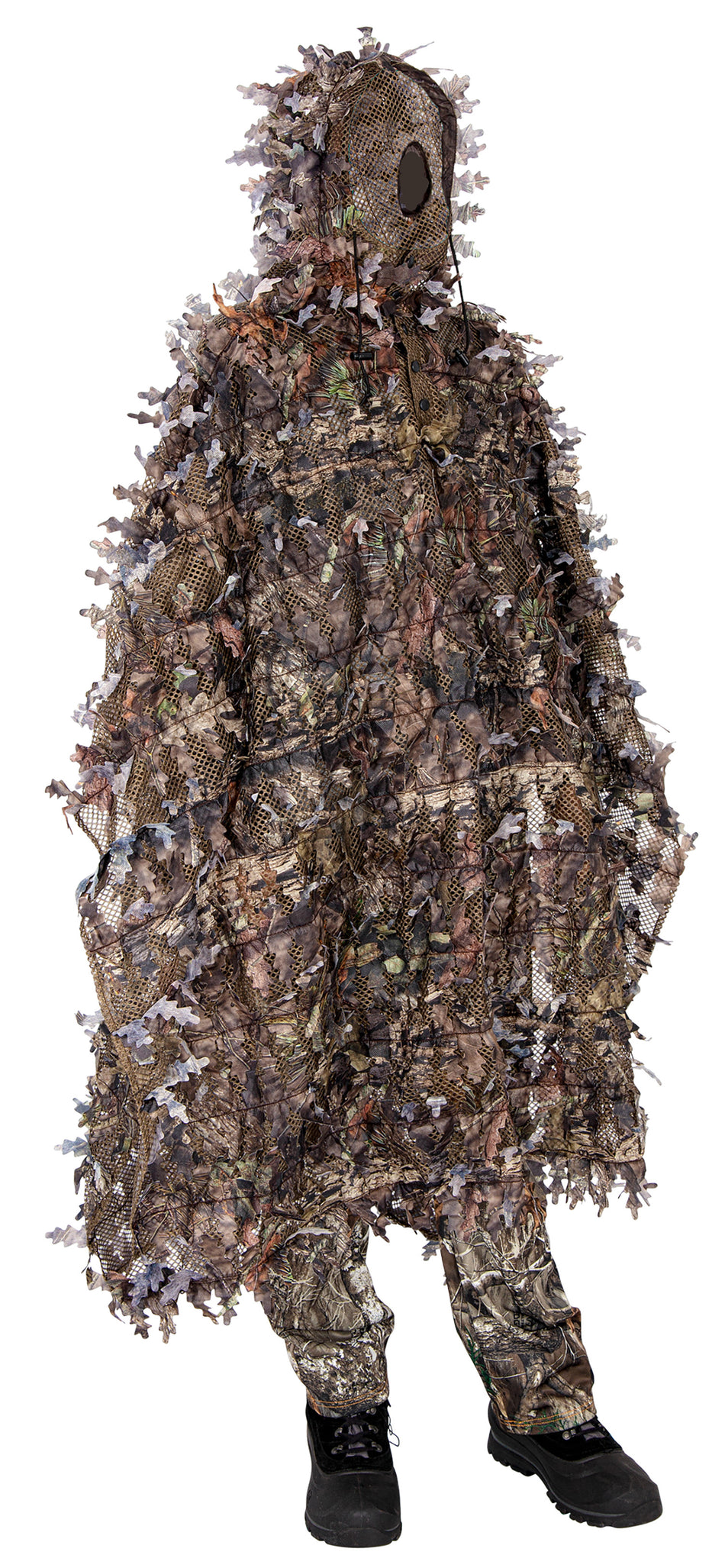 Ameristep AMSAMEAC0203 Mossy Oak Break-Up Country 3D Leafy Concealment Poncho One Size