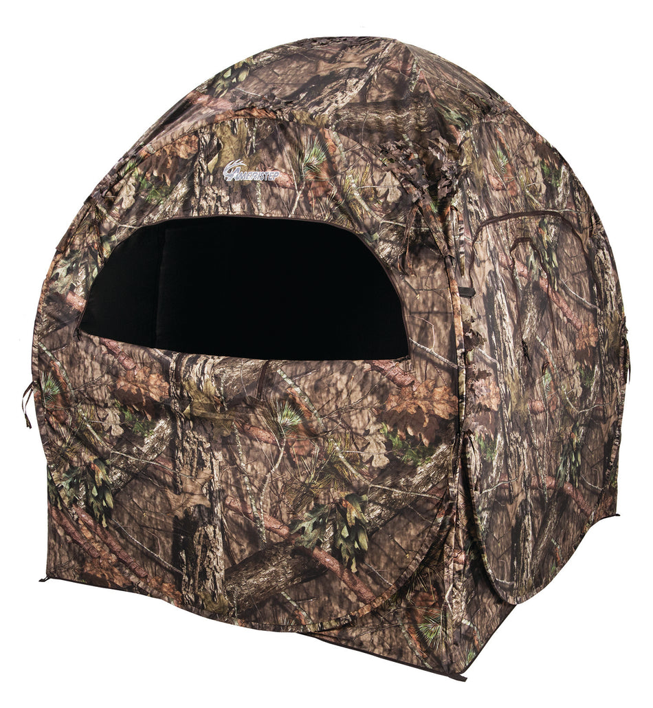 Ameristep AMSAMEBL1010 Doghouse Run & Gun Portable Hunting Blind Mossy Oak Break-Up Country