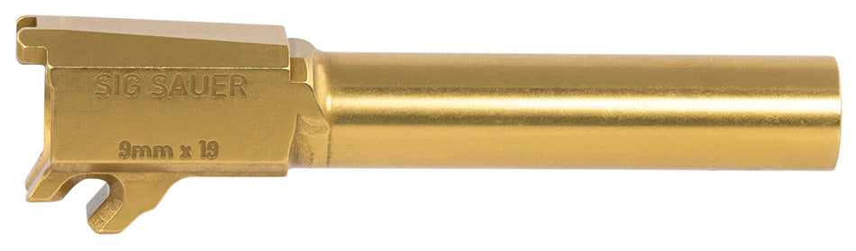 Sig Sauer P365XL Barrel 9mm Luger 3.70" Gold TiN Finish with Loaded Chamber Indicator