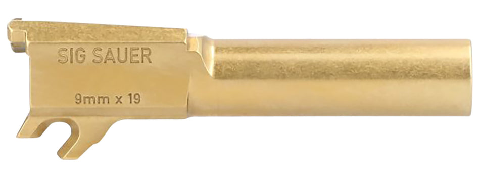 Sig Sauer P365X Factory Barrel 9mm Luger 3.10" Gold TiN with Loaded Chamber Indicator