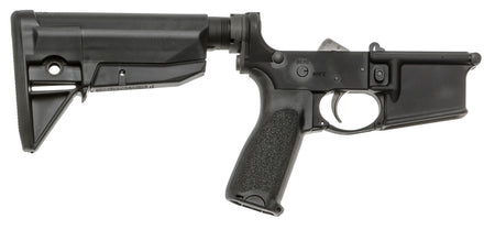 BCM Lower Receiver Group MOD 0, Multi-Caliber, Black Synthetic Grip & Stock for AR-Platform