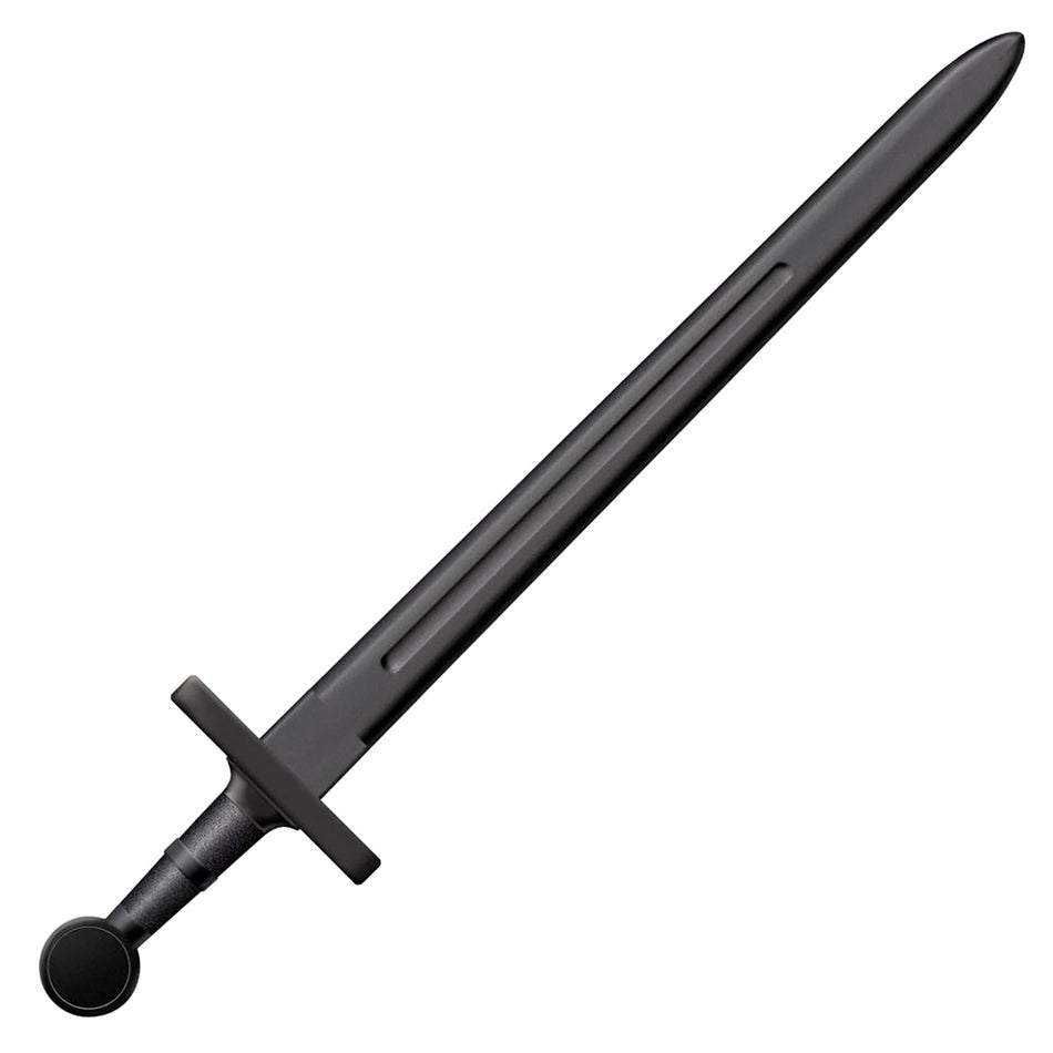 Cold Steel Medieval Training Sword 32.25" Black Polypropylene Blade 7.25" Polypropylene Handle
