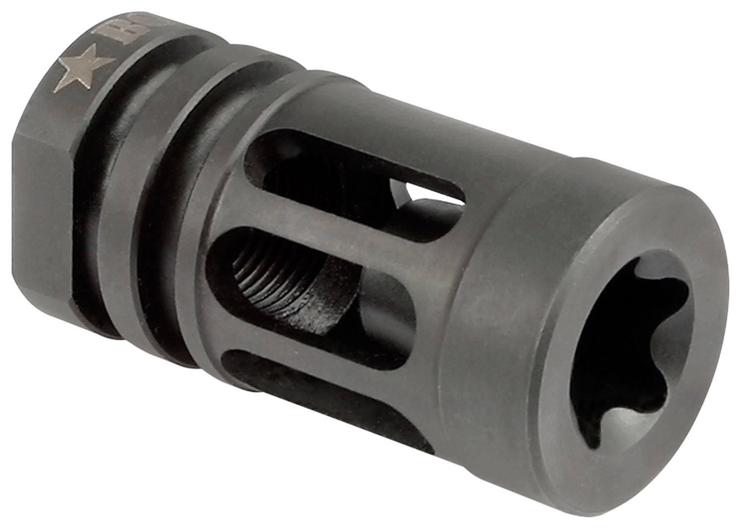 BCM Gunfighter Compensator Mod 0 Stainless Black Nitride 1/2-28 tpi 5.56x45mm AR-15