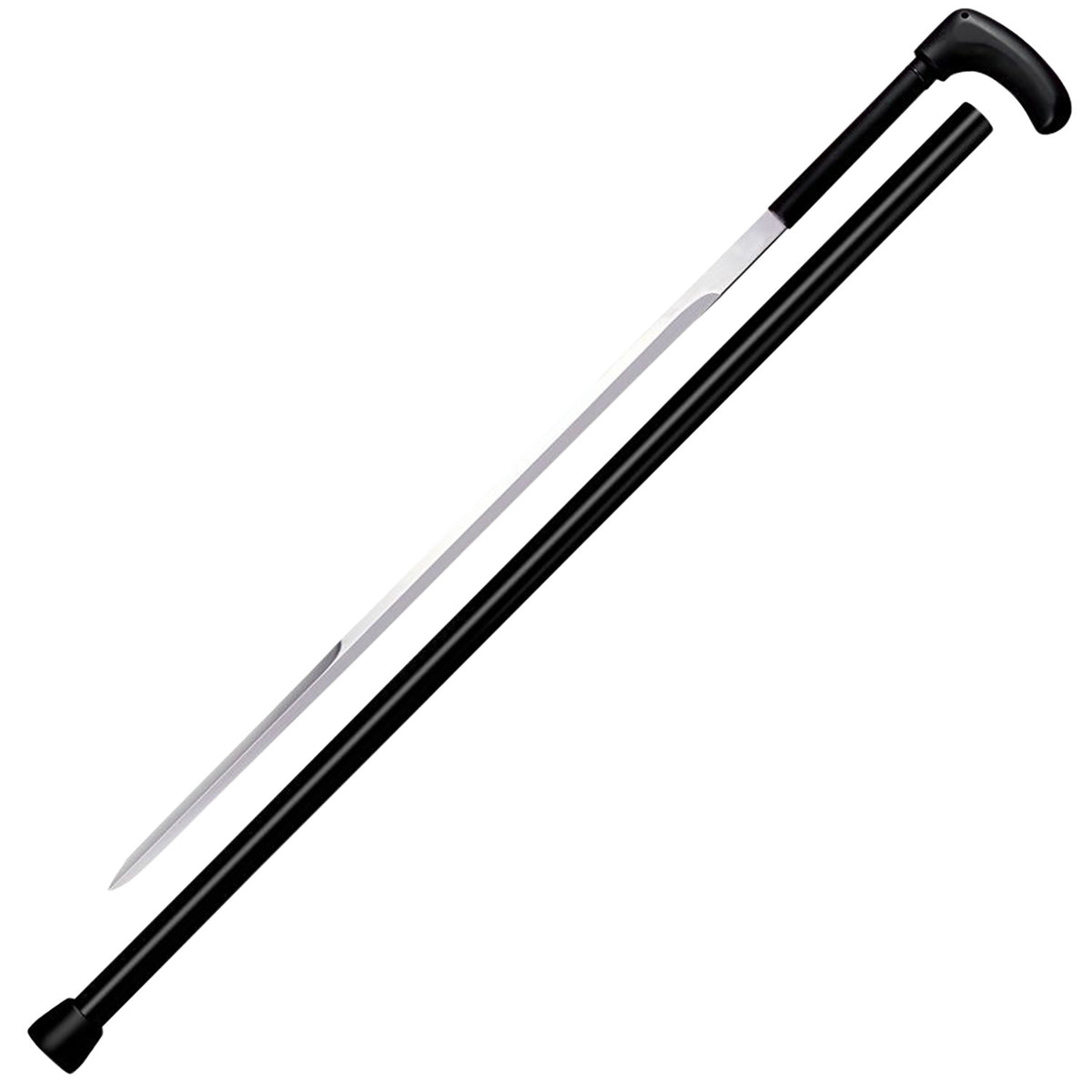 Cold Steel Sword Cane 3Cr13MoV SS Concealed Blade Black Heavy Duty Nylon Handle