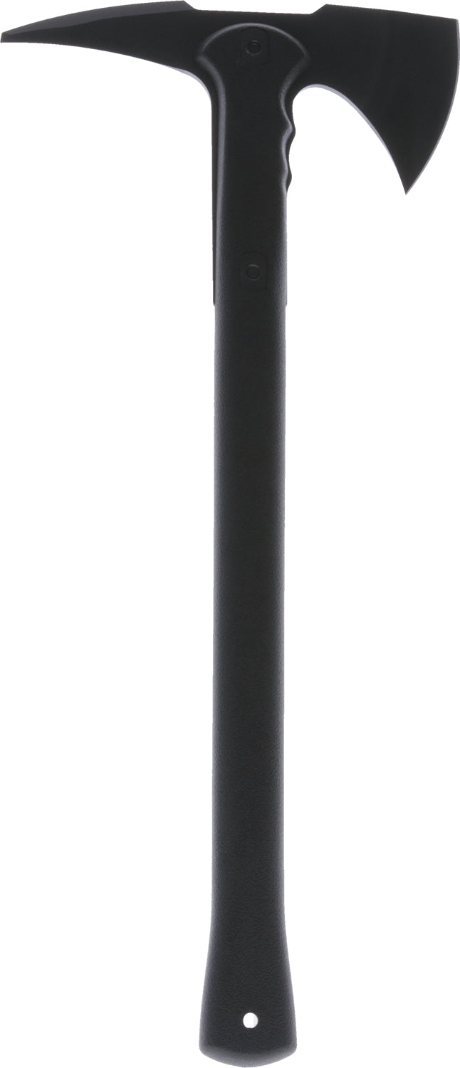 Cold Steel War Hawk Tomahawk w/Spike Plain 1055 Carbon Steel Blade 19" Black Polypropylene Handle