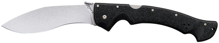 Cold Steel Rajah II 6" Folding Knife Stone Washed Japanese AUS-10A SS Blade Black Griv-Ex Handle