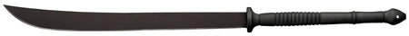 Cold Steel Thai Machete 22" Black Matte 1055 Carbon Steel Blade Flat Oval Black Polypropylene Handle 36.5" w/Sheath