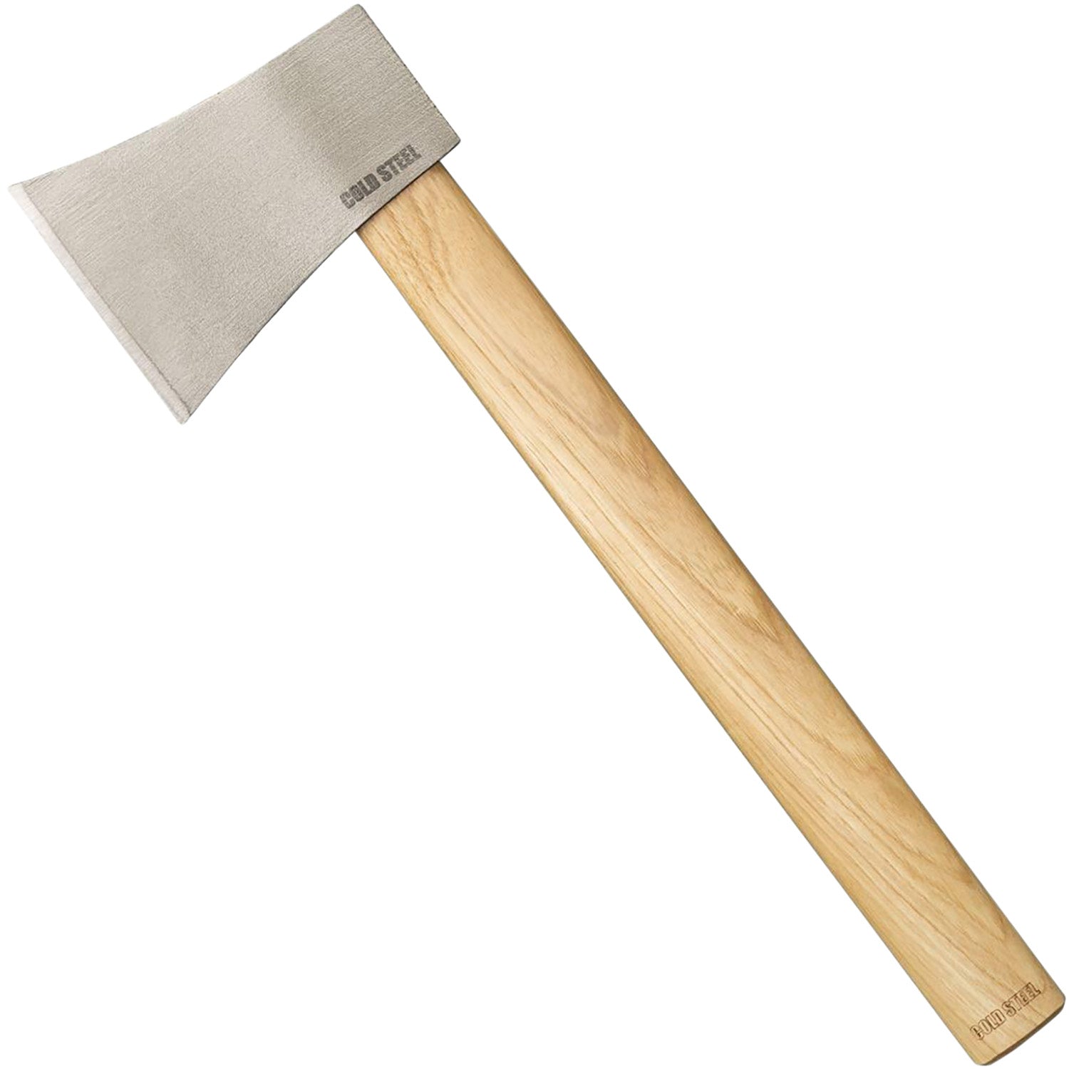 Cold Steel CS90AXFZ Axe Gang Competition Throwing Hatchet 4" Plain 1055 Carbon Steel Blade 16" Hickory Handle