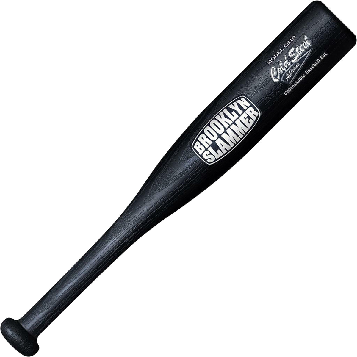 Cold Steel Brooklyn Slammer 19" Compact Black Polypropylene Bat CS92BSW