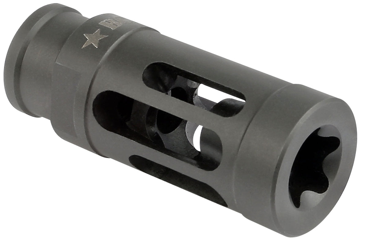 BCM Gunfighter Compensator Mod 1 Stainless Black 5/8-24 tpi 7.62mm 300 Blackout AR Platform