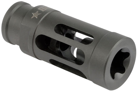 BCM Gunfighter Compensator Mod 1 Stainless Black 5/8-24 tpi 7.62mm 300 Blackout AR Platform