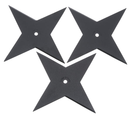 Cold Steel CS80SSC3Z Sure Strike Light 3-Point Throwing Star Black Epoxy Carbon Steel