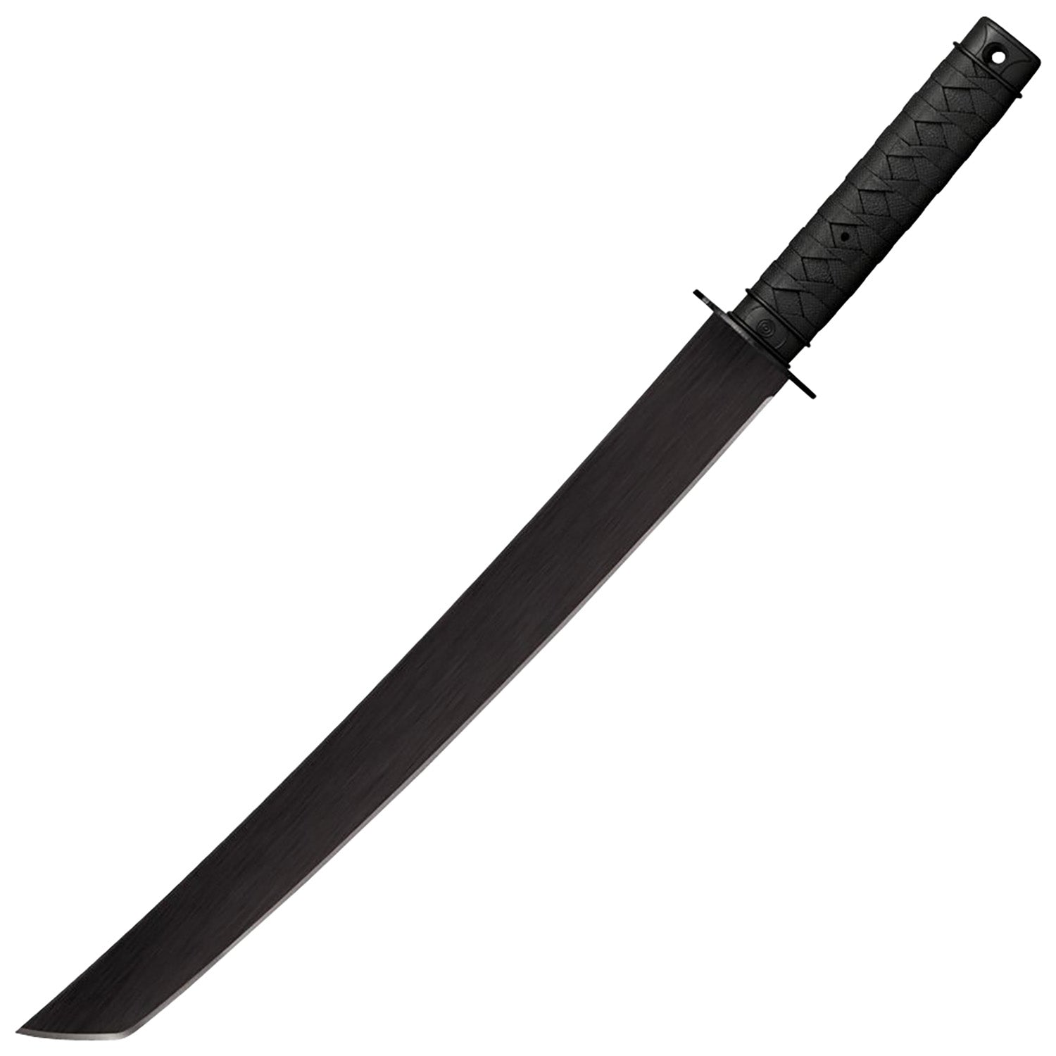 Cold Steel Tactical Wakizashi Machete 18" 1055 High Carbon Steel Black Matte Blade Polypropylene Handle 25" Overall