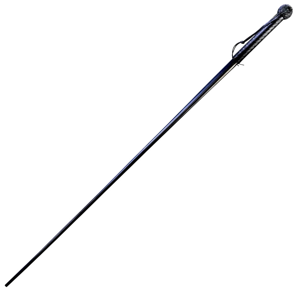 Cold Steel Sjambok 42" Black Polymer Kray-Ex Handle Defense Whip CS95SMB