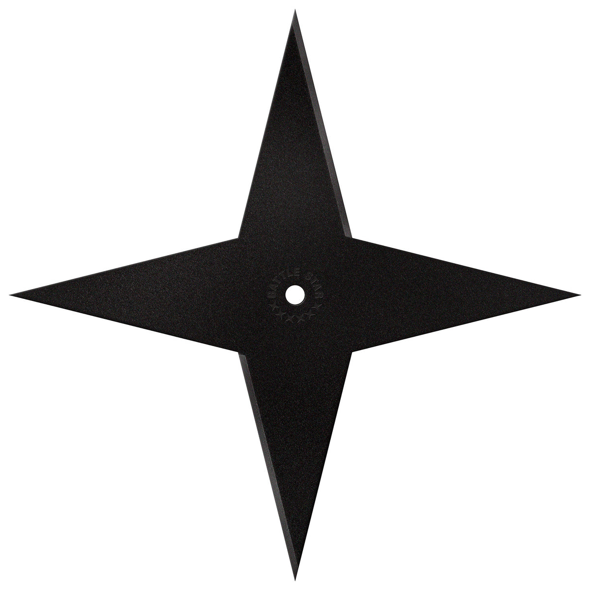 Cold Steel CS80SSXL Battle Star Black 1055 High Carbon Steel Large Throwing Star