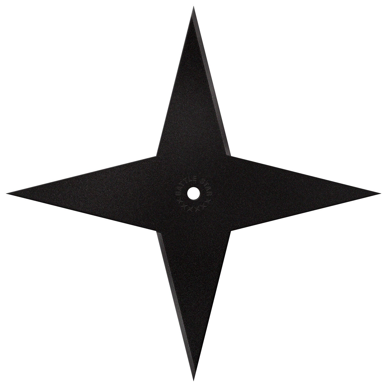 Cold Steel CS80SSXL Battle Star Black 1055 High Carbon Steel Large Throwing Star