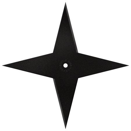 Cold Steel CS80SSXL Battle Star Black 1055 High Carbon Steel Large Throwing Star