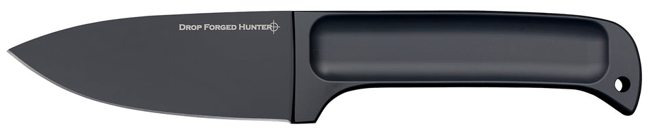 Cold Steel CS36MG Drop Forged Hunter Fixed 4" Plain 52100 High Carbon Gray Powder Coated Blade 4.63" with Secure-Ex Sheath