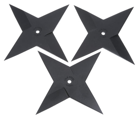 Cold Steel CS80SSB3Z Sure Strike Medium Black Epoxy Coated High Carbon Steel Throwing Star