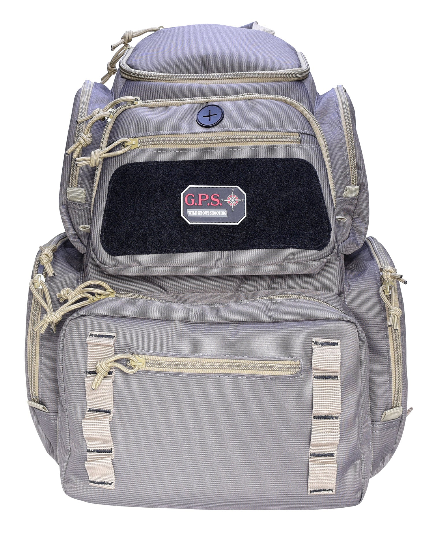 GPS Bags Pistolero Backpack Rifle Green/Khaki 1712BPRK 5-Handgun Capacity