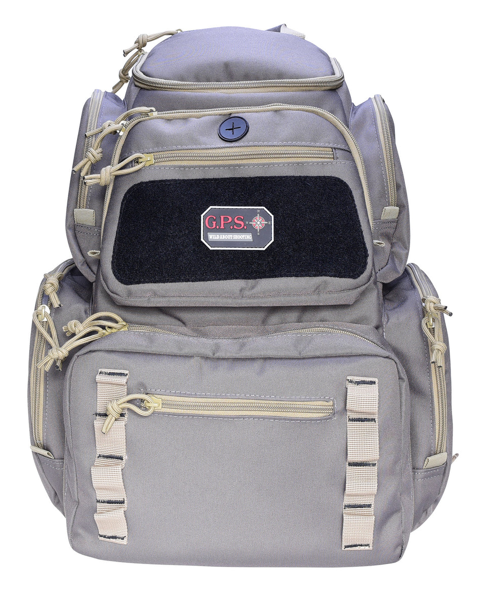 GPS Bags Pistolero Backpack Rifle Green/Khaki 1712BPRK 5-Handgun Capacity
