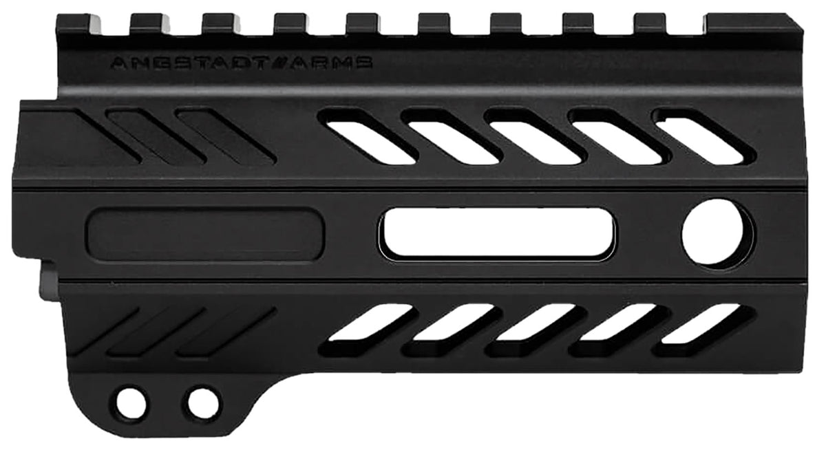 Angstadt Arms 4" AR-15 Ultra Light M-LOK Free Float Handguard Picatinny Rail Black