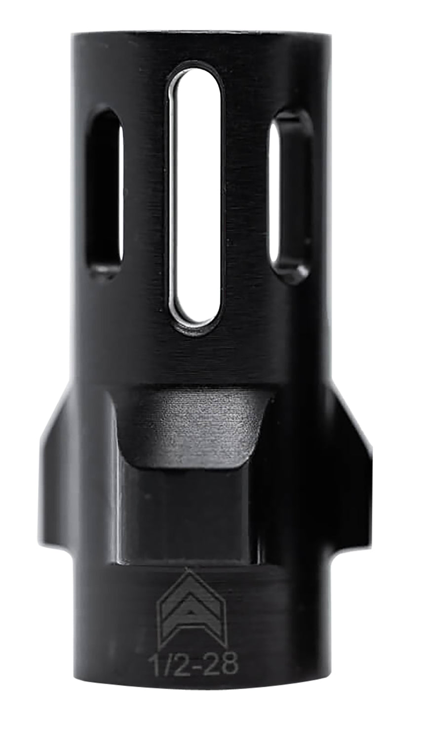 Angstadt Arms AA093LHB28 Flash Hider 9mm 3-Lug QD Interface 1/2-28 tpi Hardcoat Anodized 1.42" OAL
