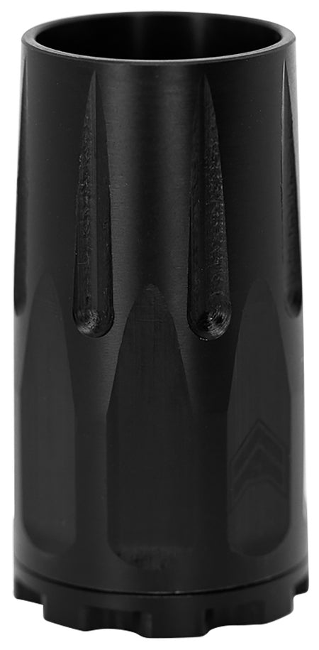 Angstadt Arms AA093LBC01 9mm Blastwave Blast Shield 3-Lug QD Interface Black Steel 2.50" OAL