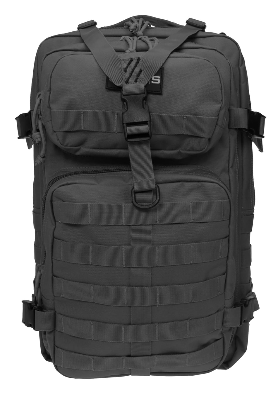 GPS Bags Tactical Laptop Backpack T1712BPB Black 600D Polyester 2-Pistol Retention