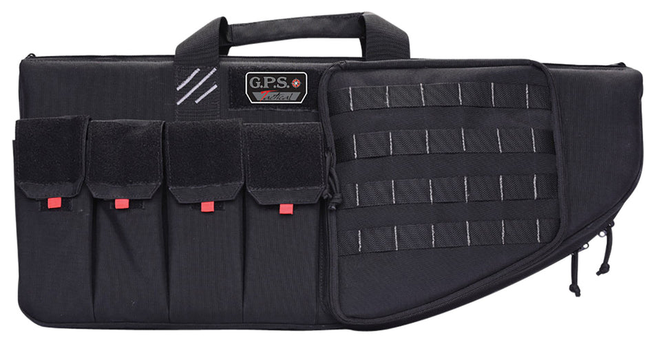 GPS Bags T30ARB 30" Black Tactical AR Rifle Case 1000D Nylon Teflon Coating External Handgun Pocket