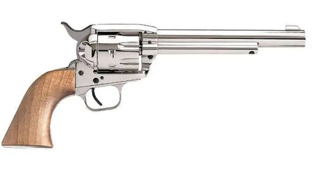 EAA Bounty Hunter .357 Magnum 6-Round Revolver, 7.5" Barrel, Nickel Finish