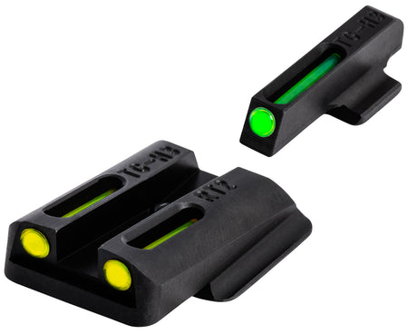 TruGlo TFO Tritium Fiber Optic Sight Set Yellow Rear/Green Front for Ruger LC9 LC9S LC380