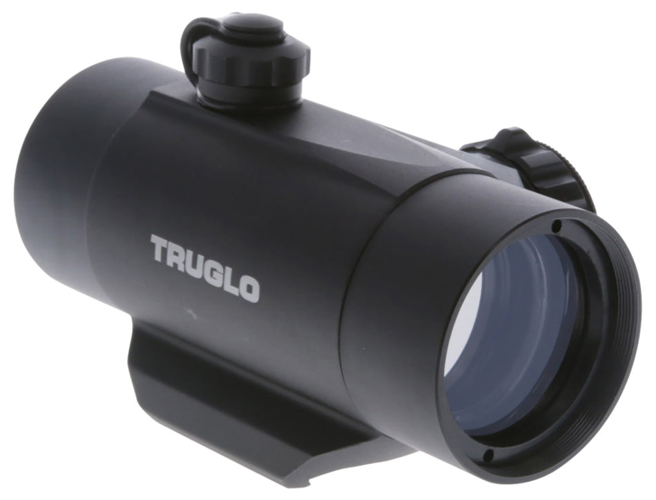 TruGlo Traditional Crossbow Red Dot Sight 1x30mm Multi-Distance Descending Dots Matte Black