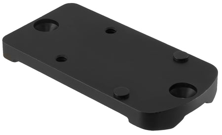 TruGlo Pistol Red Dot Optic Mount Nitride Fortress Black Glock M&P CZ TGTG8950R2