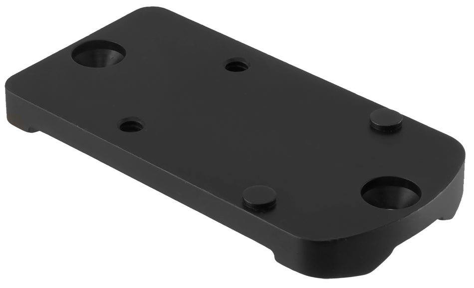 TruGlo Pistol Red Dot Optic Mount Nitride Fortress Black Glock M&P CZ TGTG8950R2
