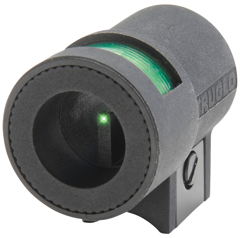 TruGlo TG925G Green Fiber Optic Globe Sight for Airguns Black Polymer