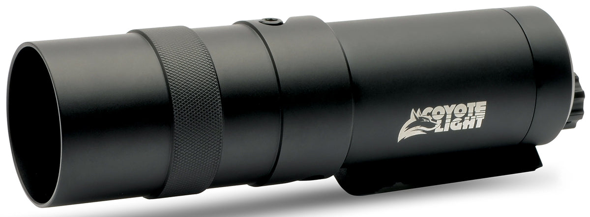 Coyote Light HMECLW Coyote White LED Predator Hunting Light Matte Black Variable Focus Picatinny Mount