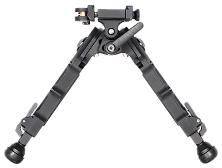 Accu-Tac BR-4 G2 Arca Swiss QD Bipod 5.75 to 8.25 Inch Black Hardcoat Anodized Aluminum