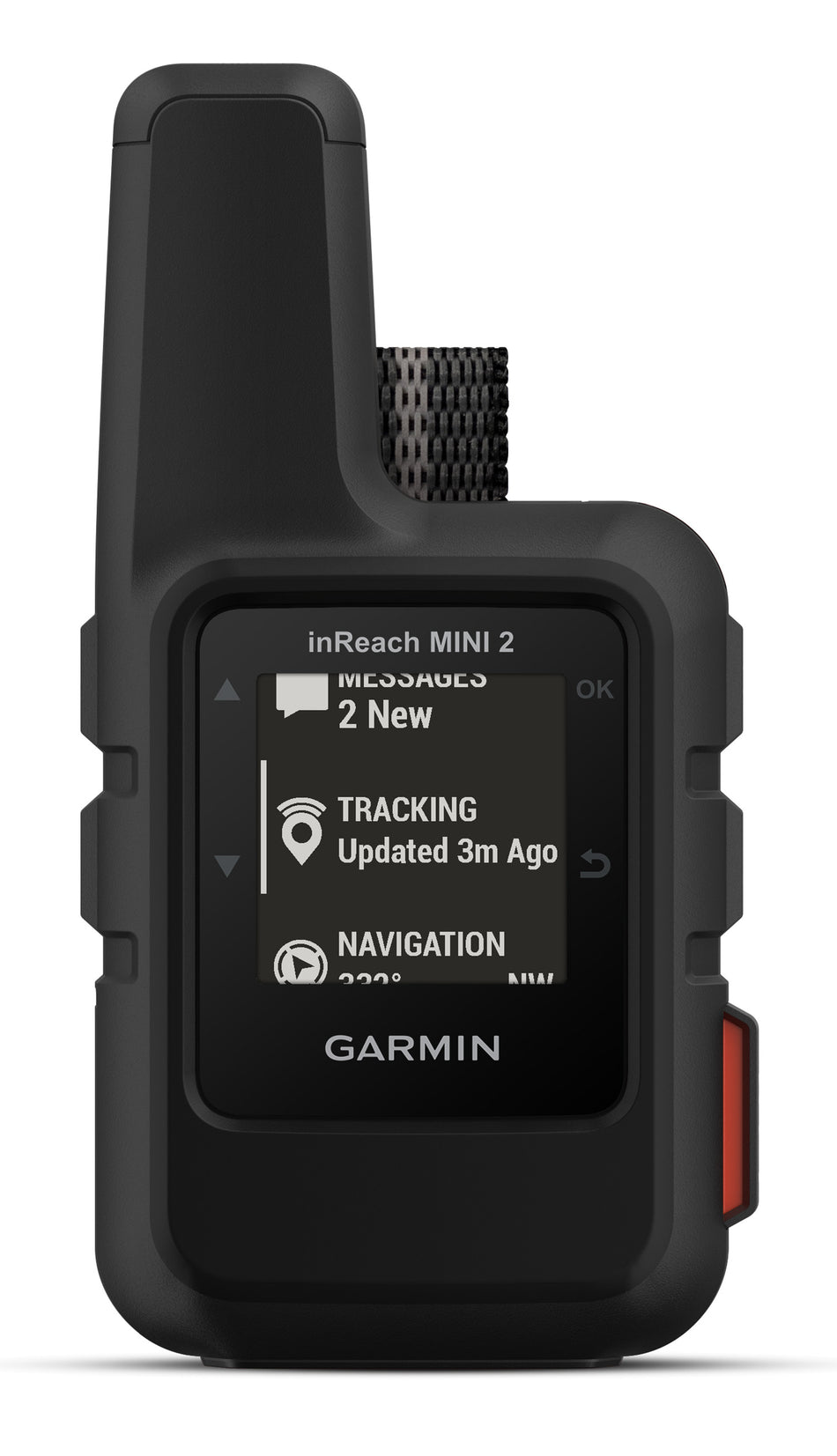 Garmin inReach Mini 2 Satellite Communicator Black Internal Li Battery GPS Bluetooth ANT+ Two-Way Messaging