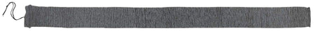 Allen 131 52" Heather Gray Knit Firearm Sock Silicone-Treated with ID Label & Cinch Closure