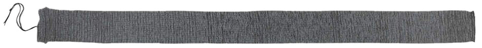Allen 131 52" Heather Gray Knit Firearm Sock Silicone-Treated with ID Label & Cinch Closure