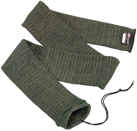 Allen 133 52" Heather Green Silicone-Treated Knit Firearm Sock for Rifles and Shotguns